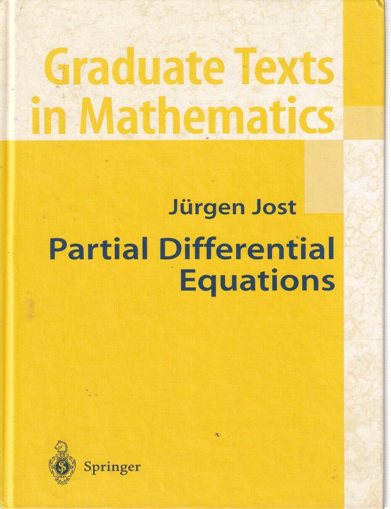 Item #E35791 Partial Differential Equations (Graduate Texts in Mathematics). Jurgen Jost.