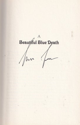 Item #E35960 A Beautiful Blue Death (signed first edition). Charles Finch