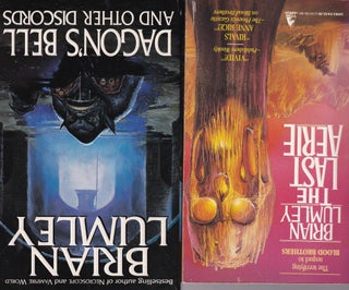 Item #E36002 Dagon's Bell and Other Discords; The Last Aerie (2 Books). Brian Lumley